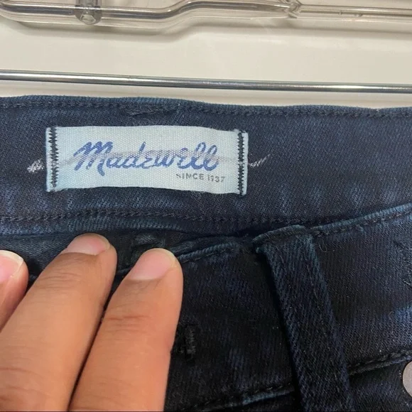 Madewell Skinny Skinny Dark Wash Jeans 28 - Picture 3 of 10